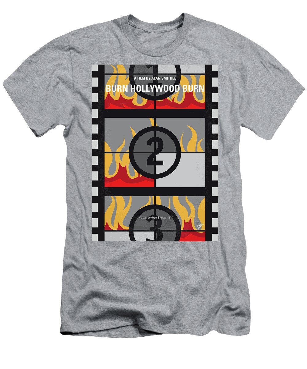 No1056 My Burn Hollywood Burn Minimal Movie Poster Chungkong Art T-Shirt
