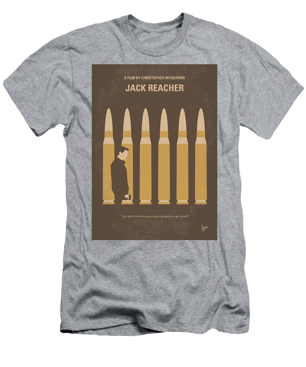 No1176 My Jack Reacher Minimal Movie Poster Chungkong Art T-Shirt