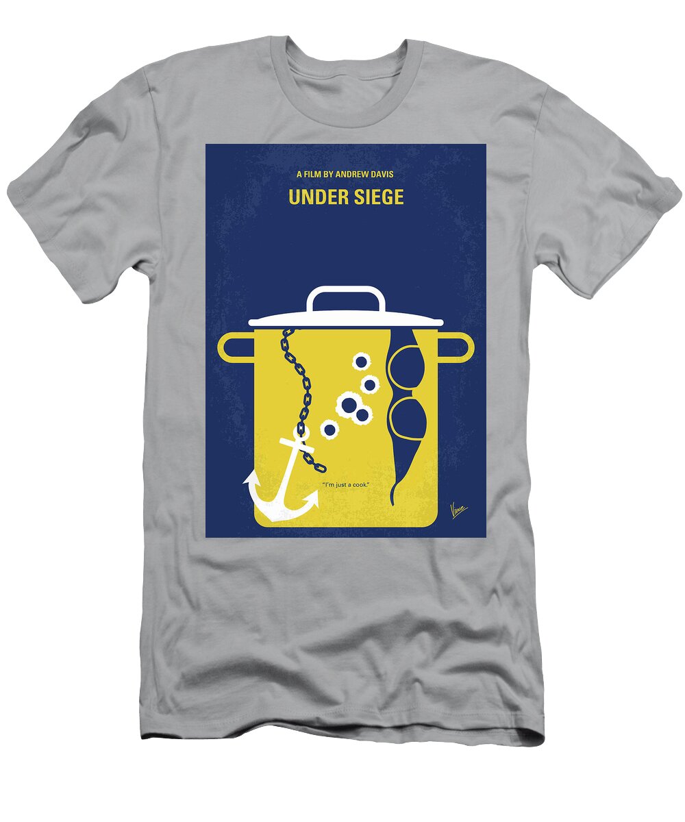 No1318 My Under Siege Minimal Movie Poster Chungkong Art T-Shirt
