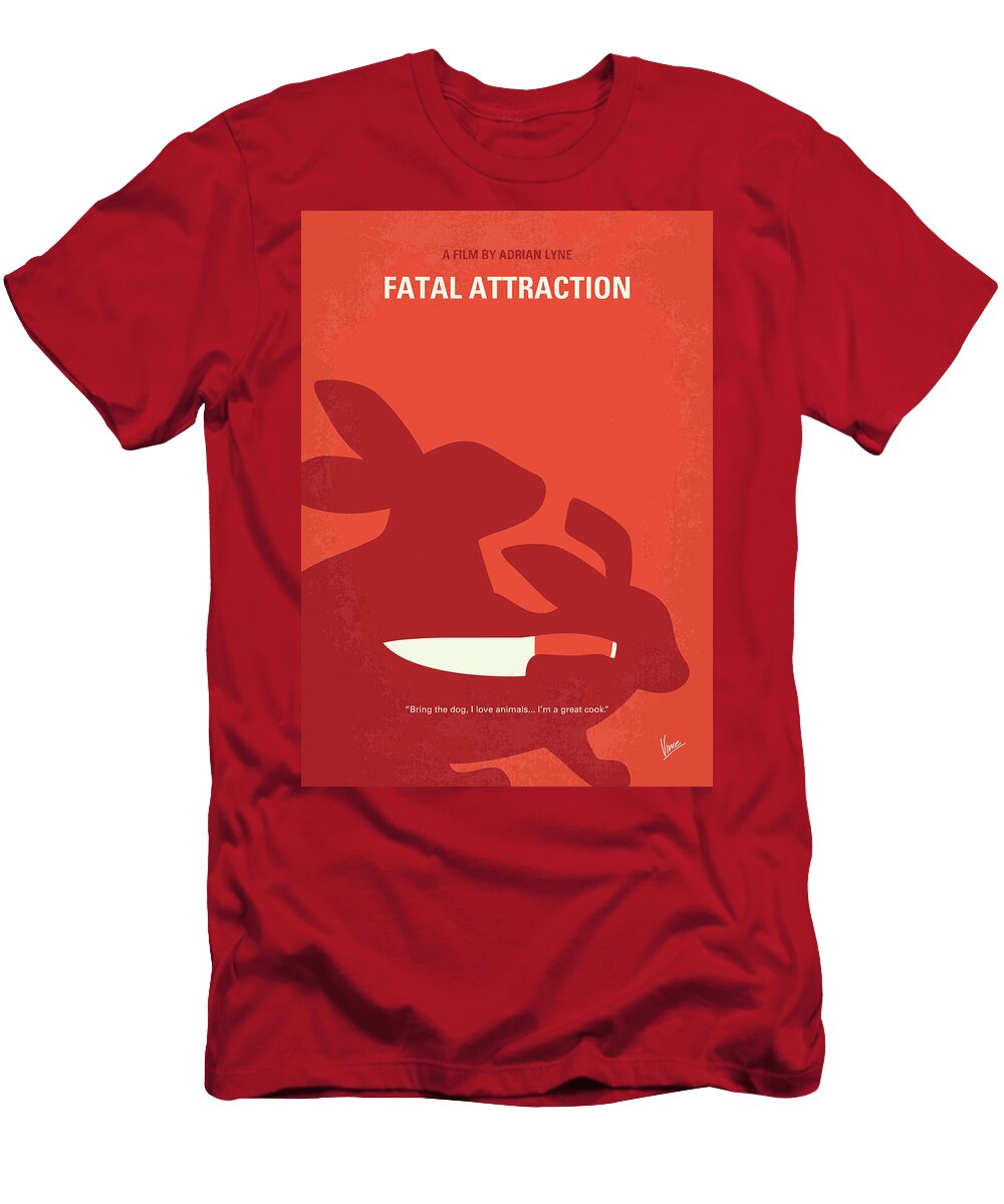 No1333 My Fatal Attraction Minimal Movie Poster Chungkong Art T-Shirt
