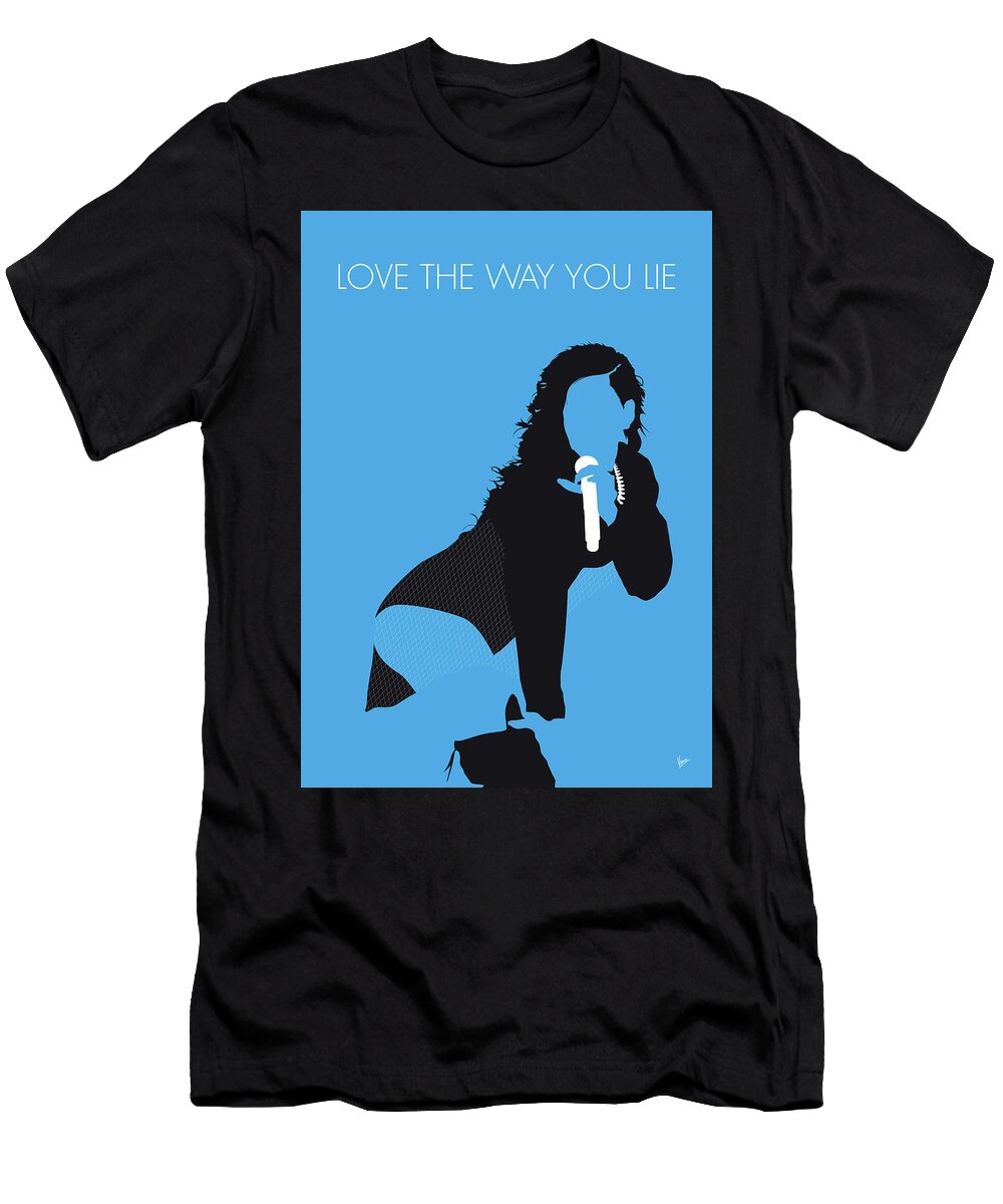 No179 My Rihanna Minimal Music Poster Chungkong Art T-Shirt