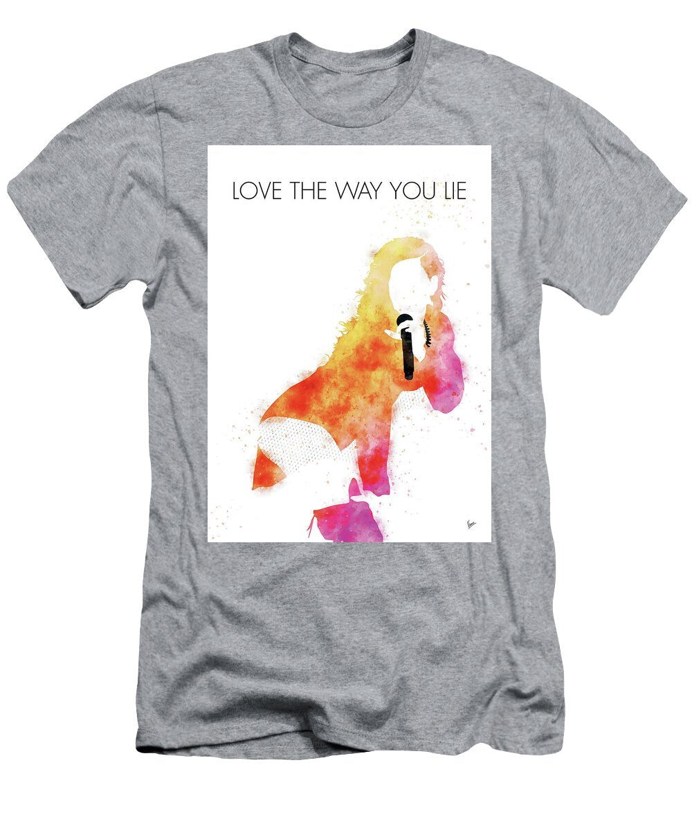 No179 My Rihanna Watercolor Music Poster Chungkong Art T-Shirt