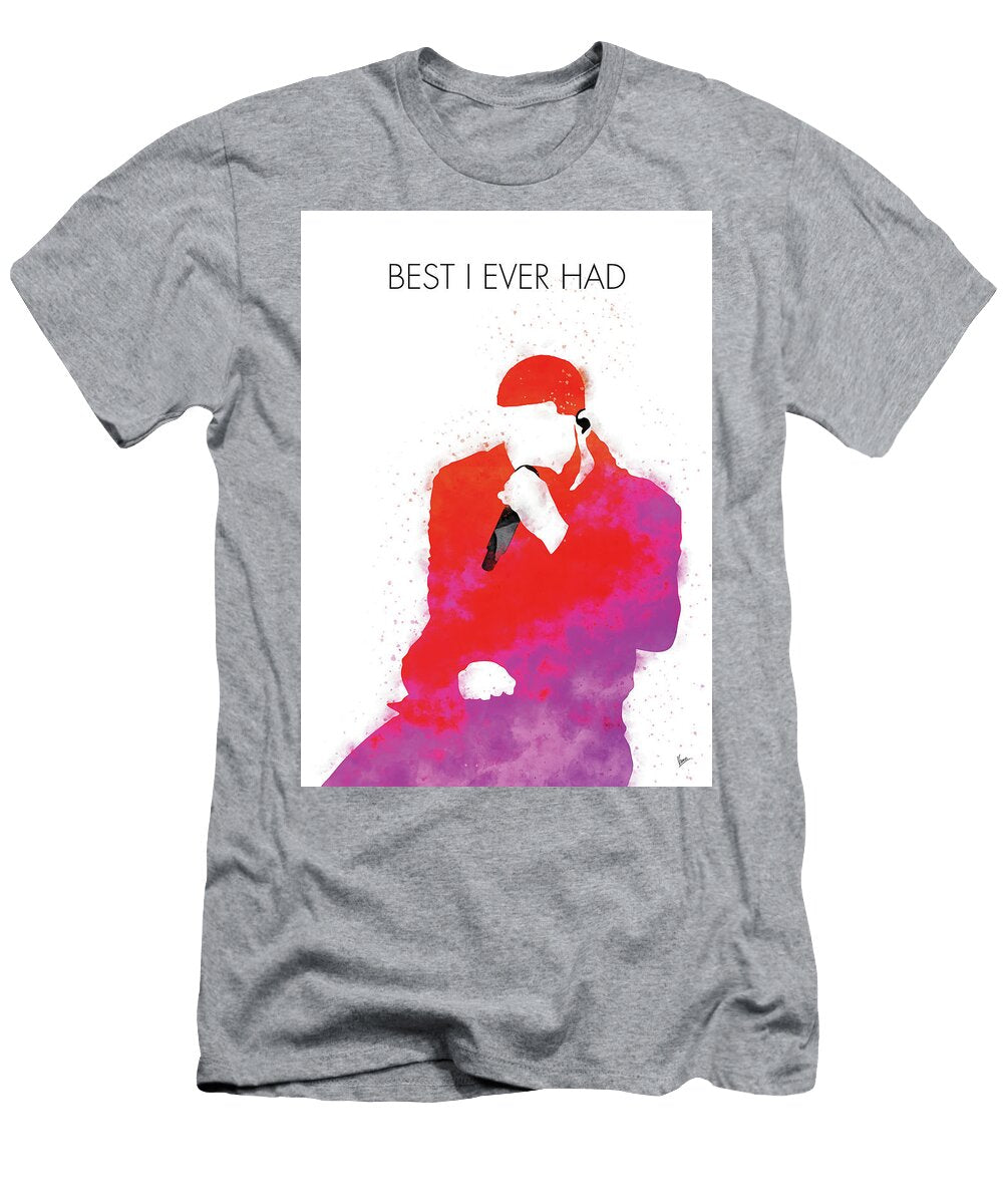 No258 My Drake Watercolor Music Poster Chungkong Art T-Shirt