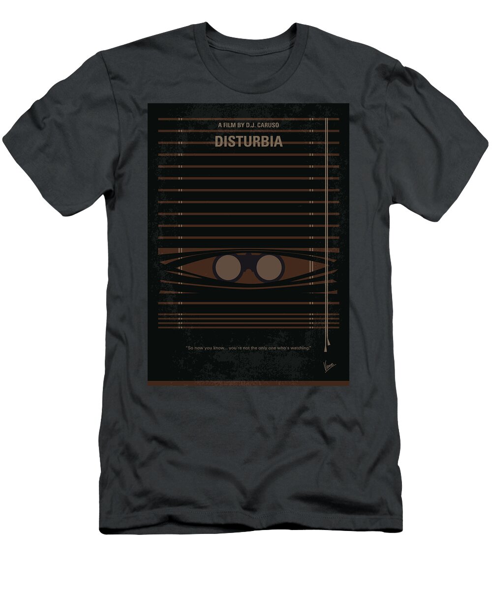 No457 My Disturbia Minimal Movie Poster Chungkong Art T-Shirt