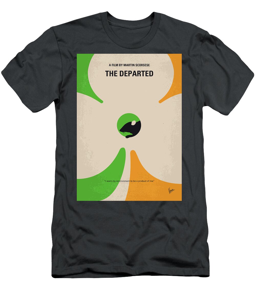 No506 My the Departed Minimal Movie Poster Chungkong Art T-Shirt