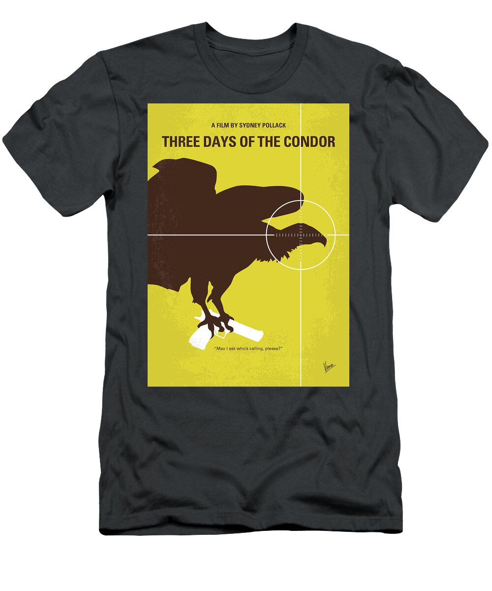 No659 My Three Days of the Condor Minimal Movie Poster Chungkong Art T-Shirt