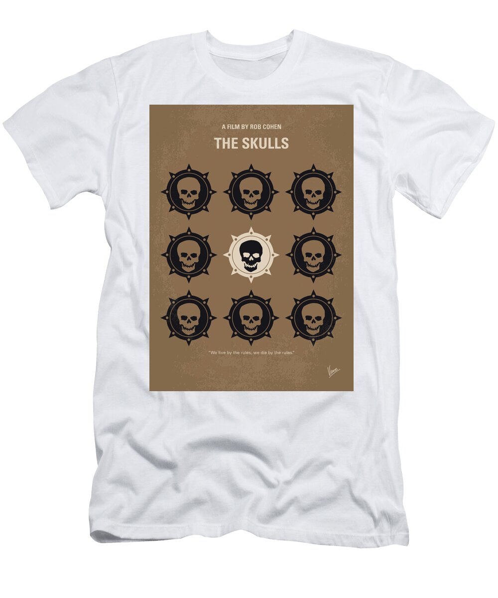 No662 My the Skulls Minimal Movie Poster Chungkong Art T-Shirt