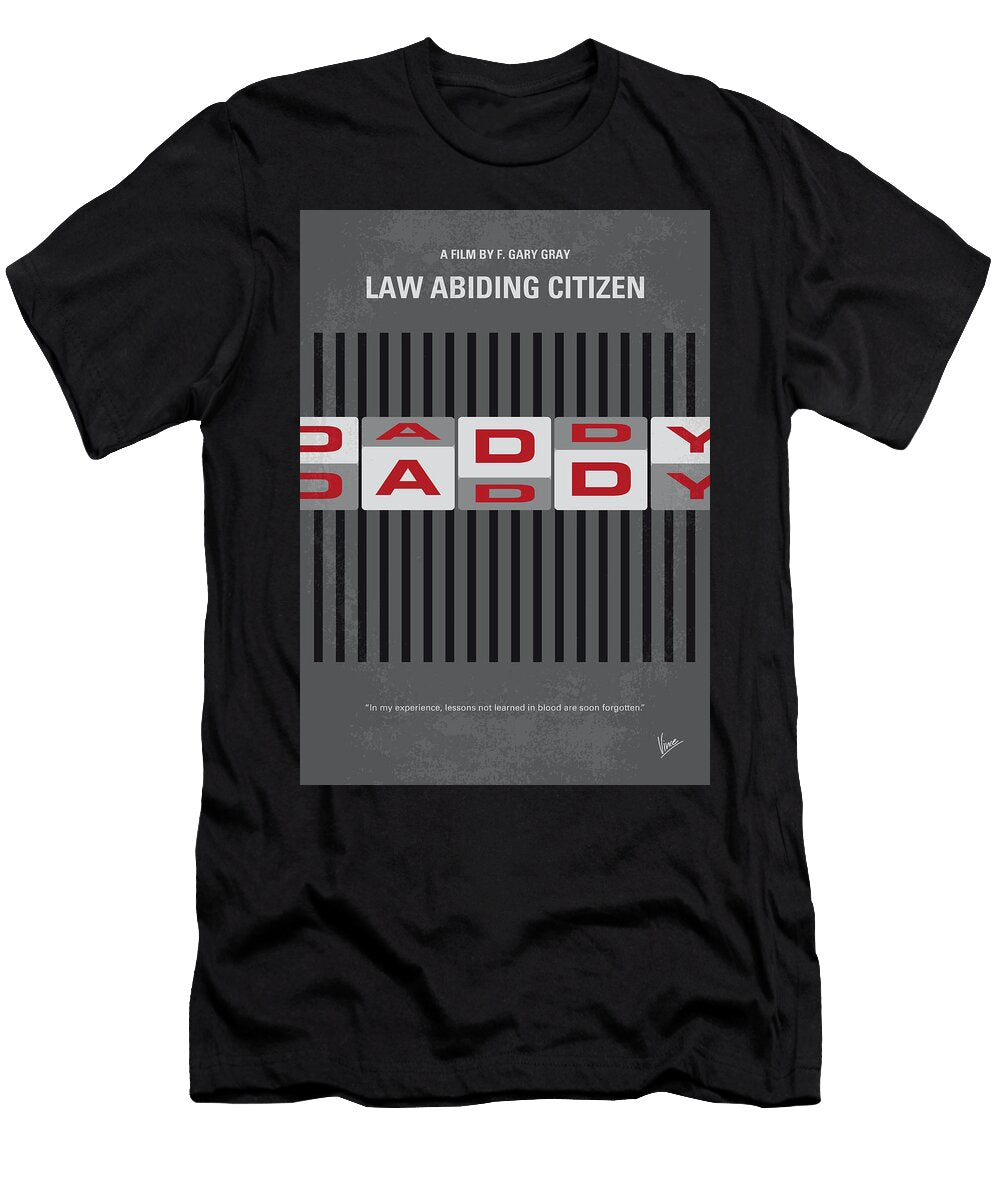 No738 My Law Abiding Citizen Minimal Movie Poster Chungkong Art T-Shirt