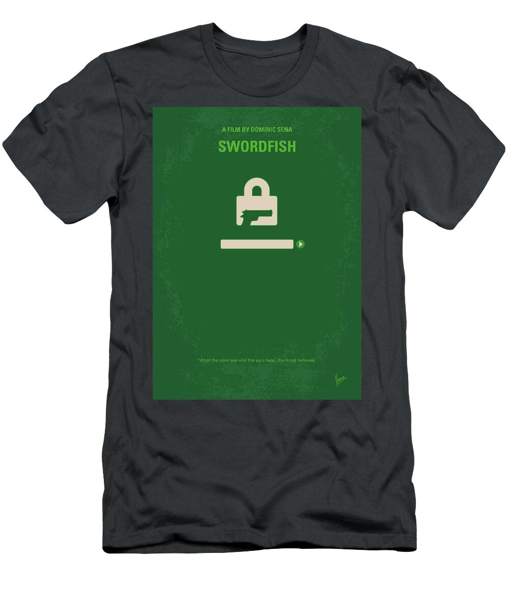 No804 My Swordfish Minimal Movie Poster Chungkong Art T-Shirt