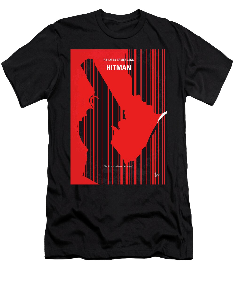 No874 My Hitman Minimal Movie Poster Chungkong Art T-Shirt
