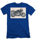 Norton Commando Norton Villiers Motorcycle 1967 Motorcycle Poster Automotive Art Studio Grafiikka T-Shirt