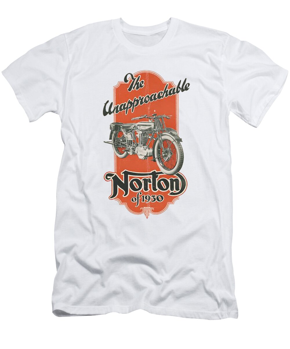 Norton Motorcycles Logo Balin Barry T-Shirt