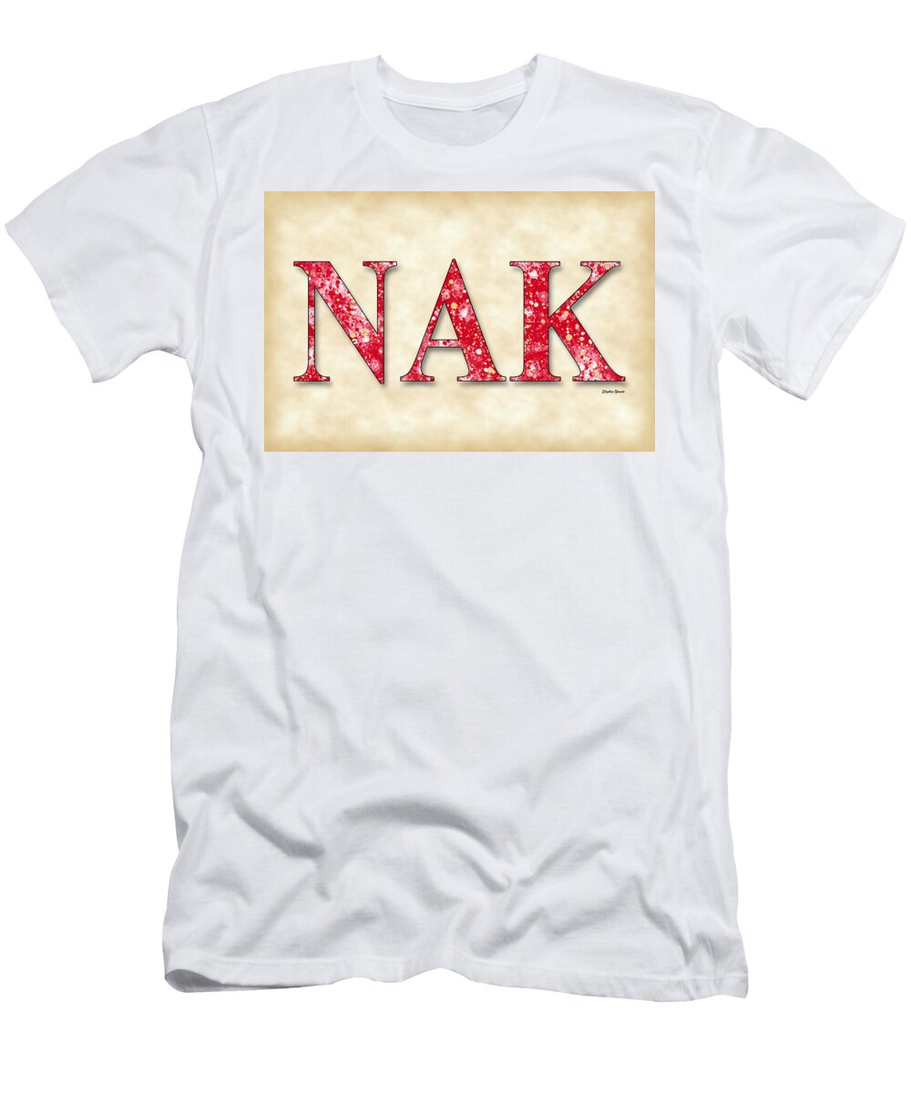 Nu Alpha Kappa Parchment Stephen Younts T-Shirt