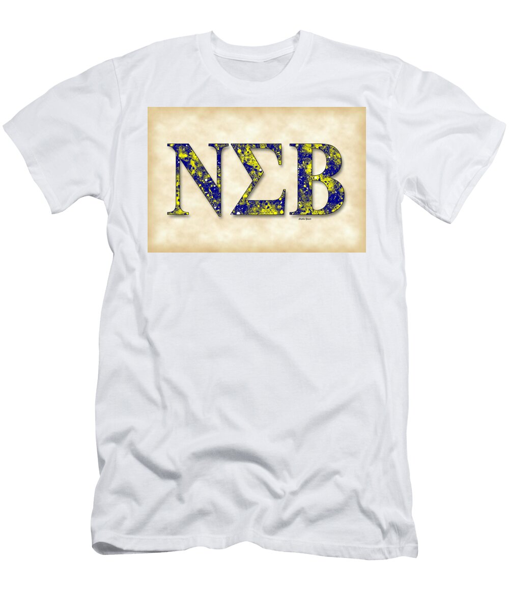 Nu Sigma Beta Parchment Stephen Younts T-Shirt