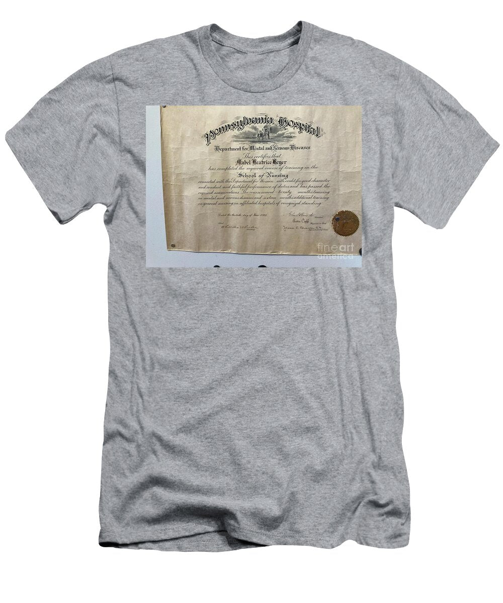 Nurse Degree Mabel Beyer Fairchild T-Shirt
