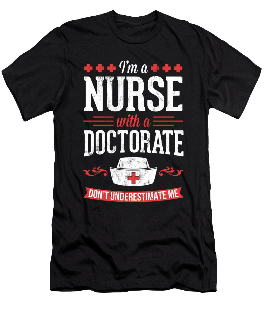 Nurse Dnp Phd Doctorate Graduation Gift Graphic Women Noirty Designs T-Shirt