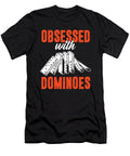 Obsessed with Dominoes Tiles Puzzler Game Gift Thomas Larch T-Shirt