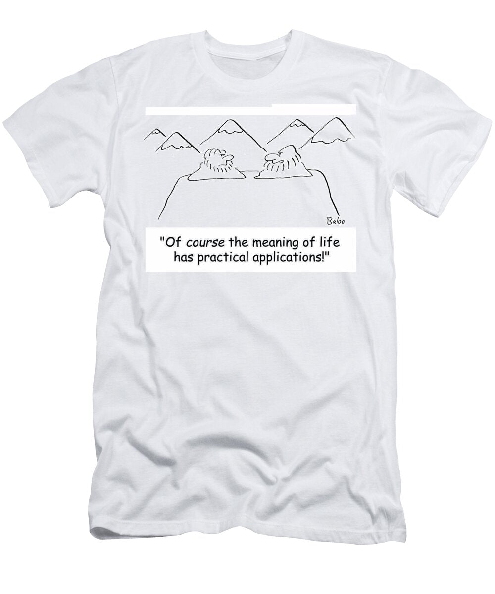 Of Course the Meaning of Life Has Practical Applications Baloo T-Shirt