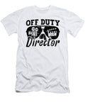 Off Duty Director Retro Film Cinema Film Directors Tshirtconcepts Marvin Poppe T-Shirt