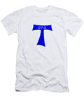 Ofs Royal Blue Secular Franciscan Order Tau Cross Rose Santuci Sofranko T-Shirt