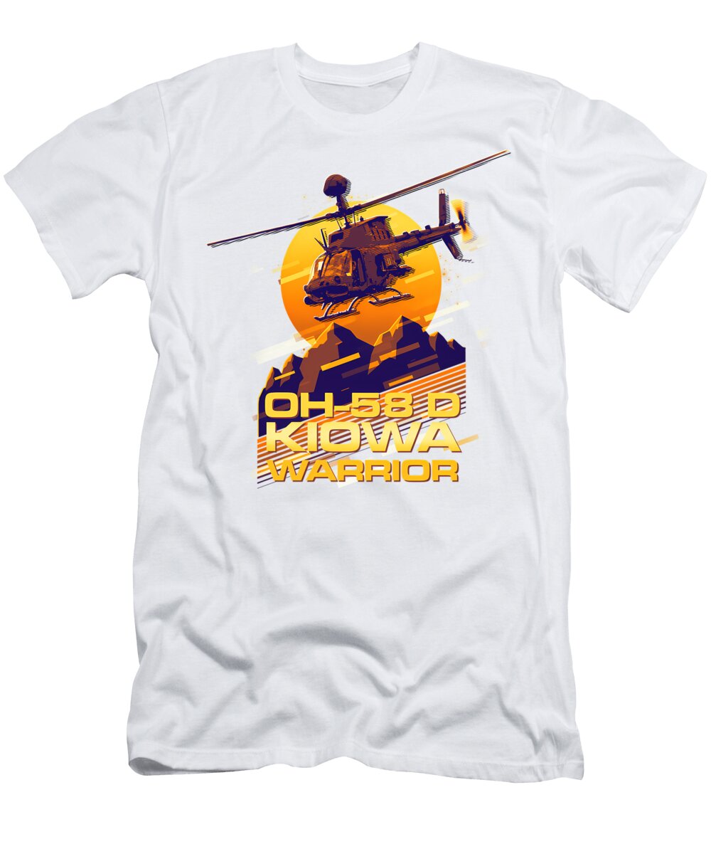 Oh 58 D Kiowa Warrior Quang Vu T-Shirt