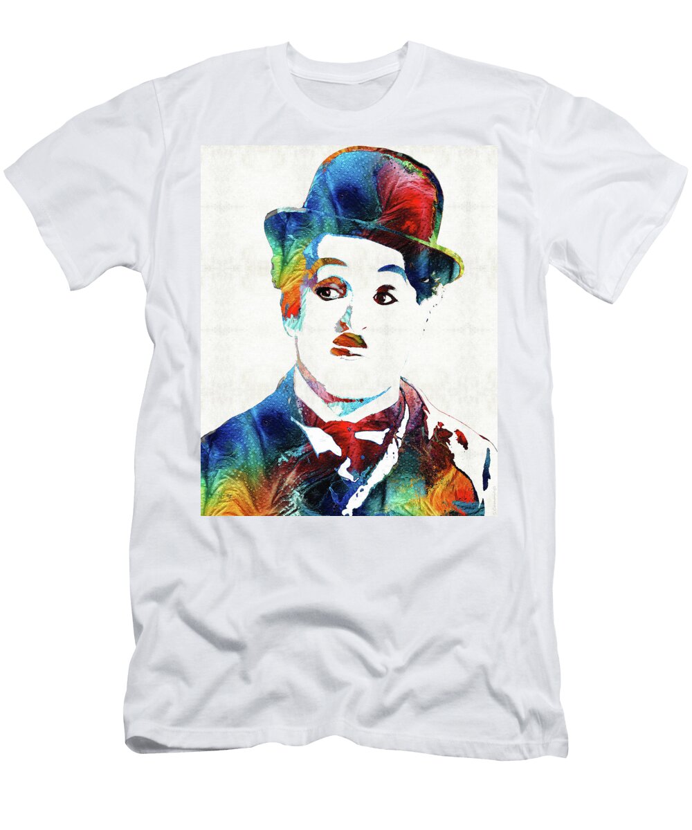Oh Charlie Charlie Chaplin Tribute Sharon Cummings T-Shirt
