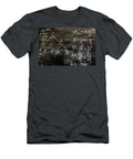 Old Blackboard with Mathematical Calculations and Drawings Stefan Rotter T-Shirt