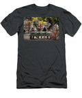 Old Friends Resting on a Park Bench in Jardim Das Amoreiras Pedro Costa Simeao T-Shirt