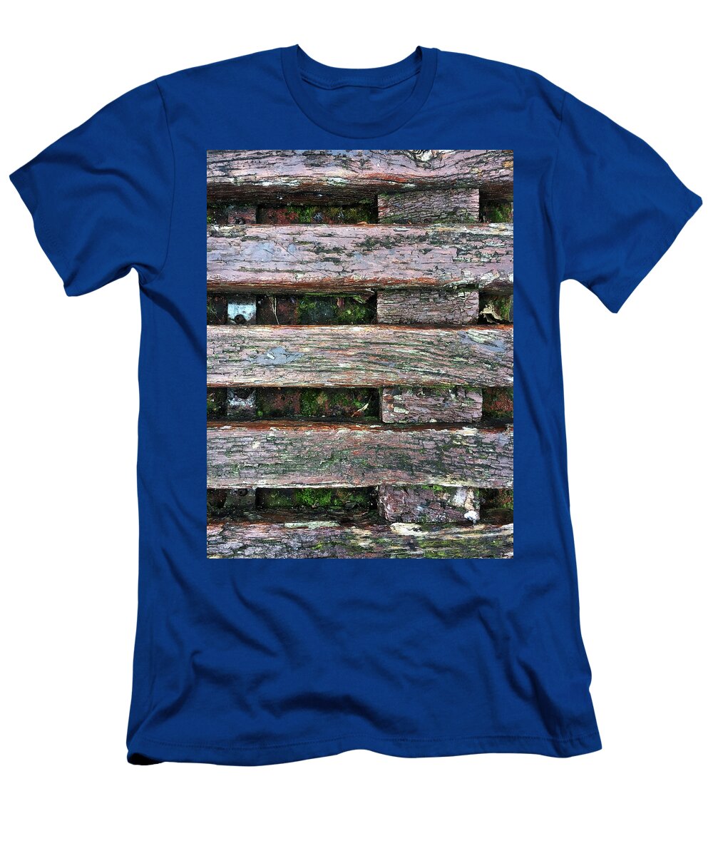Old Grungy Wood Planks Tom Gowanlock T-Shirt