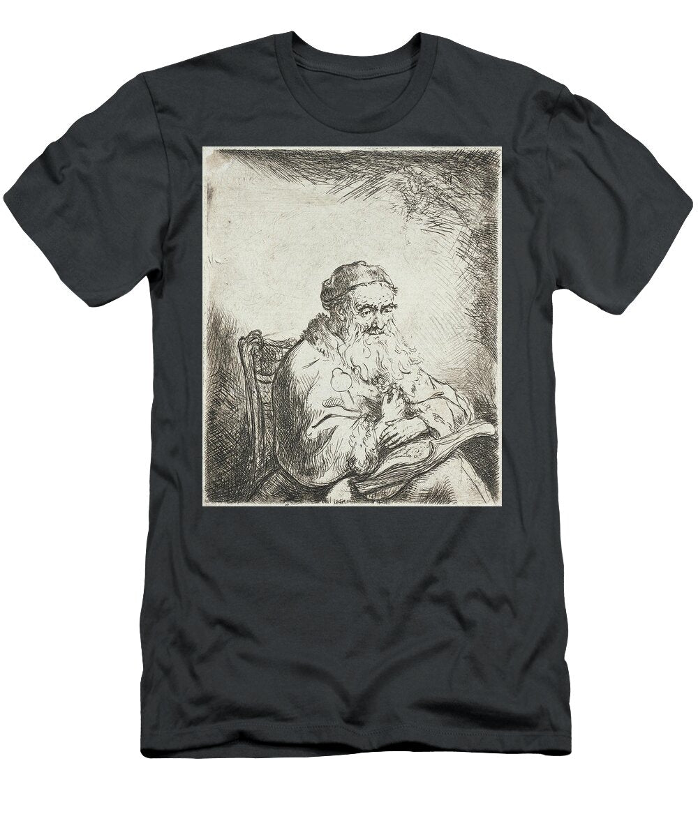 Old Man with a Trefoil on His Coat Ferdinand Bol T-Shirt