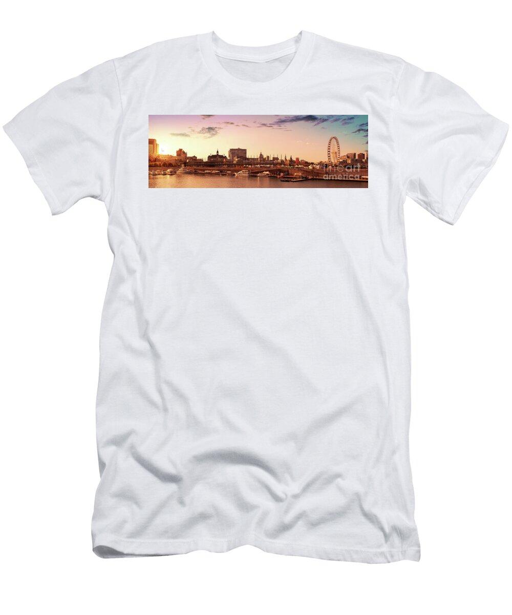 Old Port of Montreal Delphimages Photo Creations T-Shirt