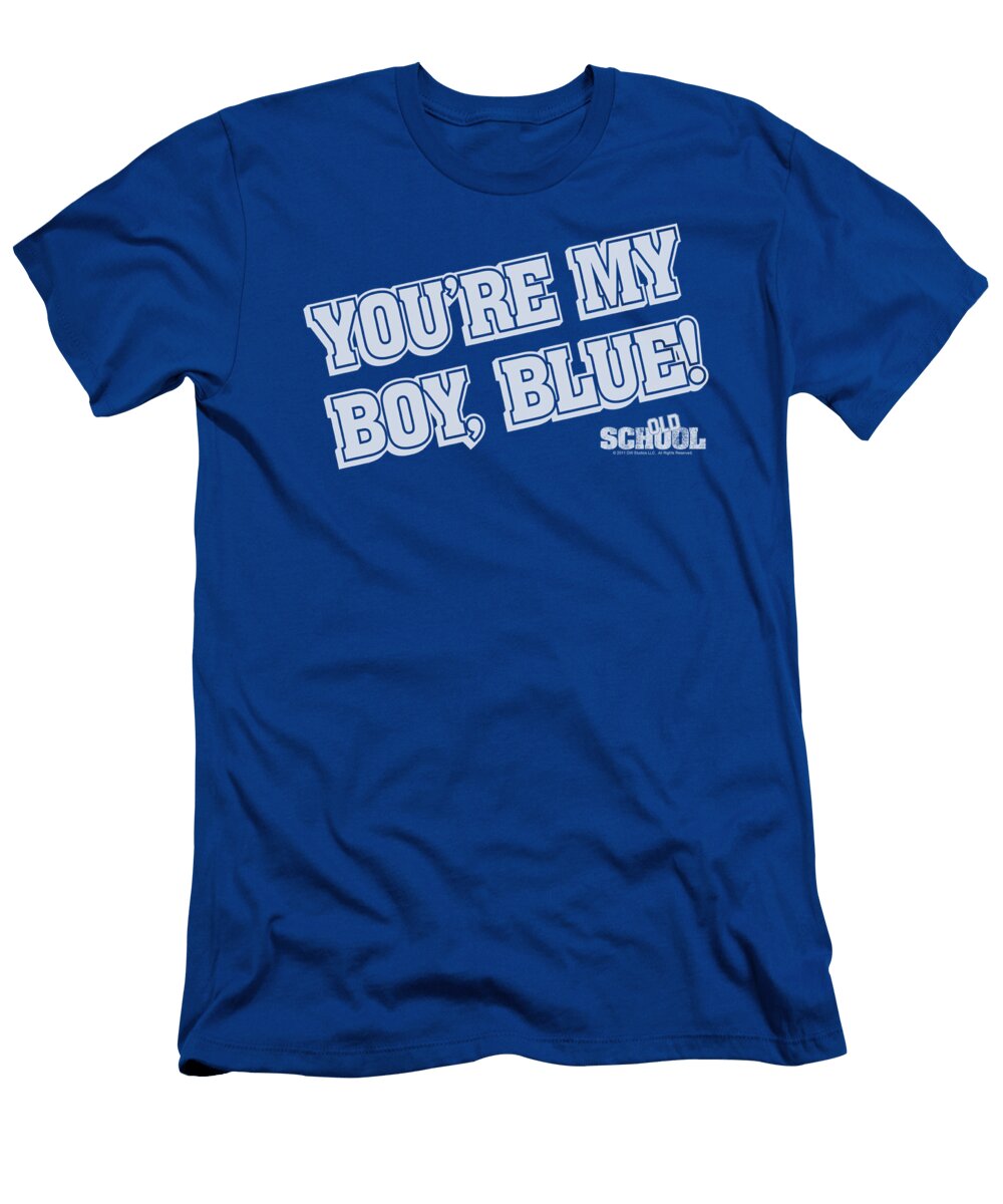 Old School My Boy Blue Brand a T-Shirt
