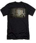 Old Weathered Barn Door Randall Nyhof T-Shirt