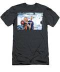 Older Man Lifting Weights Supervised By Gym Assistant Michal Bednarek T-Shirt