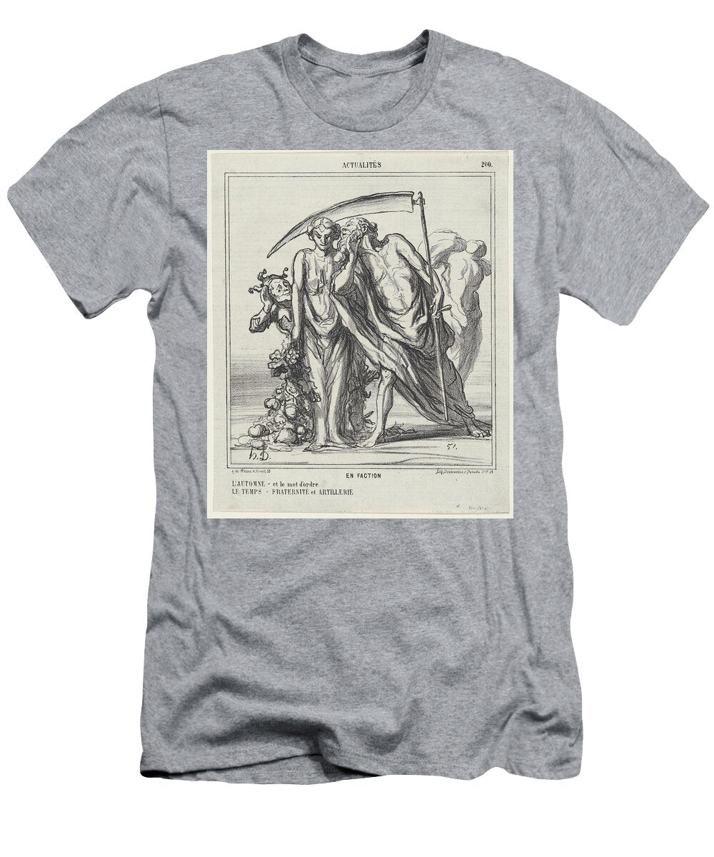 On Sentry Duty Autumn and the Password Time Fraternity and Artillery From News of the Day Published Artistic Rifki T-Shirt