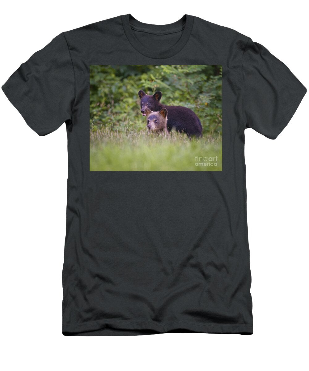 One Brown One Black Cub Timothy Flanigan T-Shirt