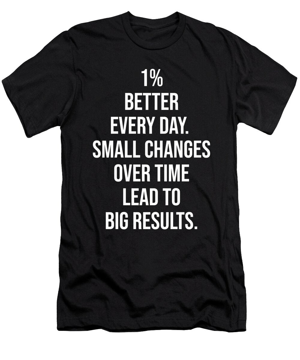 One Percent Better Every Day Matthew Chan T-Shirt