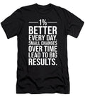 One Percent Better Every Day Success Motivational Matthew Chan T-Shirt