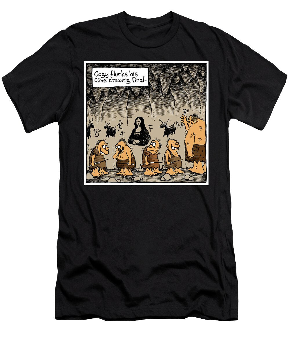 Oogy Flunks His Cave Drawing Final Randy Mcilwaine T-Shirt