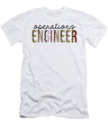 Operations Engineer Leopard Print Funny Jensen Cena T-Shirt