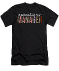 Operations Manager Leopard Print Funny Appreciation Jensen Cena T-Shirt