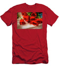 Orange Tulips on Wood Planks Garry Gay T-Shirt