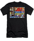Original Canadian Hockey Art Paintings for Sale Snowfall At Dairy Queen Ville Emard Montreal Winter Carole Spandau T-Shirt