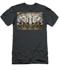 Ornate Column Capital At Doges Palace Venice Tosca Weijers T-Shirt