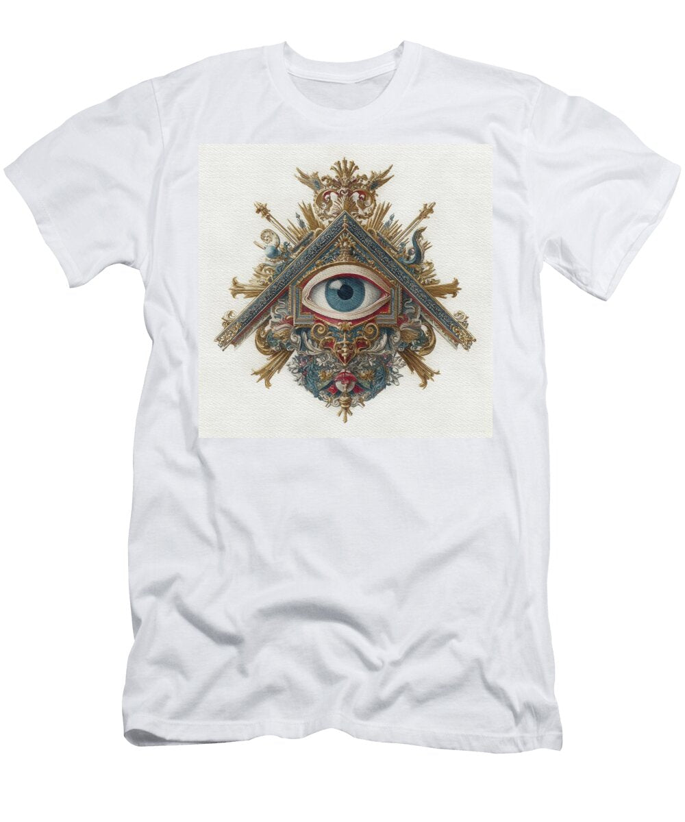 Ornate Freemason Eye Symbol Pierre Blanchard T-Shirt