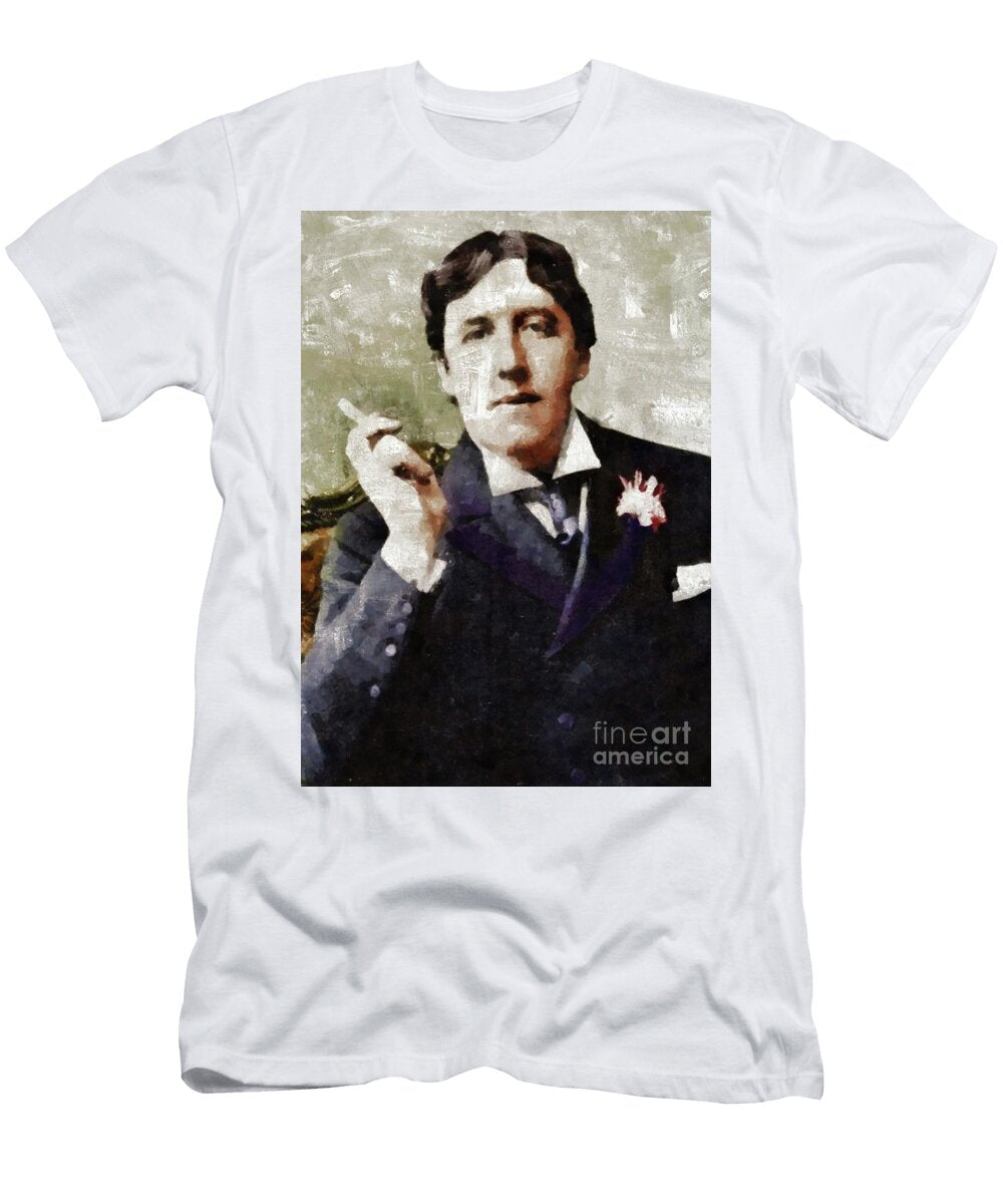 Oscar Wilde By Mary Bassett Mary Bassett T-Shirt