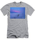 Over Seattle Dawn Moonset Mike Reid T-Shirt