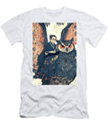 Owl and Scholar a Mystical Artistic Creation Rhys Jacobson T-Shirt