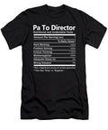 Pa to Director Nutrition Factors Gift Item Shi Hu Kang T-Shirt