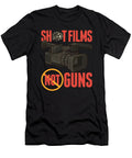 Pacifist Shoot Films Not Guns Filmmaker Director the Perfect Presents T-Shirt